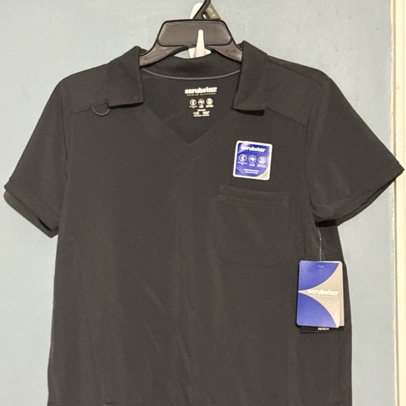 Scrubstar Charcoal Women Short Sleeve Tee Size XS - Picture 2 of 9